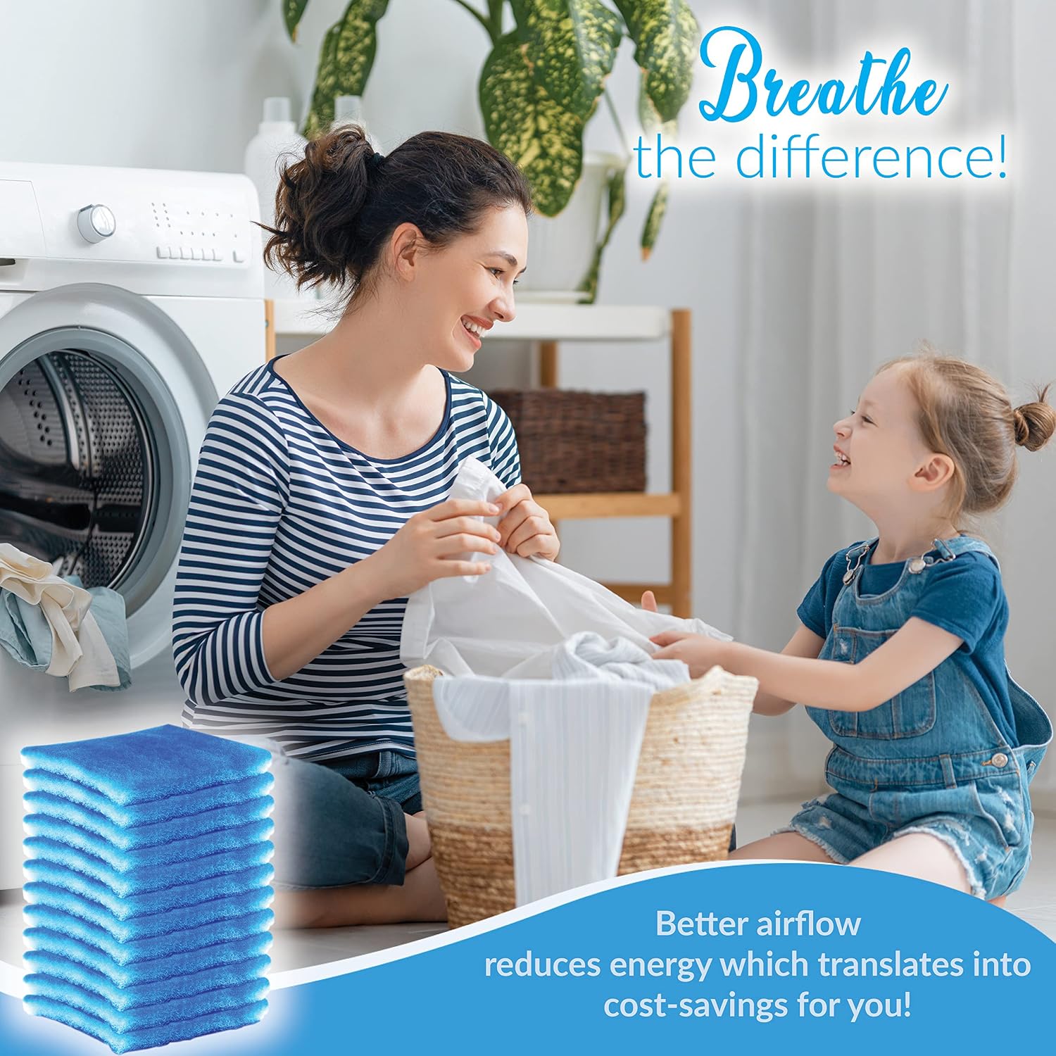 Indoor Dryer Vent/Bettervent Replacement Filters 24-pack